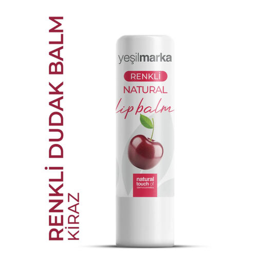 Yeşilmarka Renkli Doğal Dudak Balmı - Kiraz - 3
