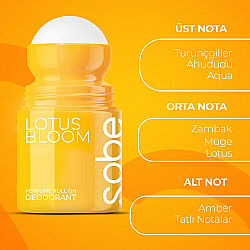 Yeşilmarka Sobe Lotus Bloom Perfume Roll On Deodorant 50 ml - 5