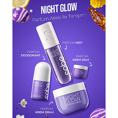 Yeşilmarka Sobe Parfümlü El ve Vücut Kremi 250 ml - Night Glow - 5