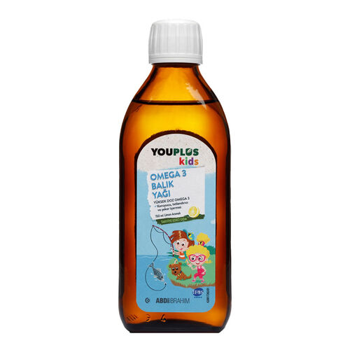 YouPlus Kids Omega 3 Takviye Edici Gıda 150 ml - Abdi İbrahim (1)