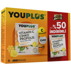 Youplus Vitamin C Takviye Edici Gıda - 2cisi %50 İNDİRİMLİ - 1