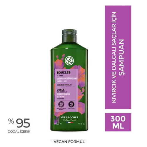 Yves Rocher Bukle Belirginleştirici Şampuan 300 ml - 3