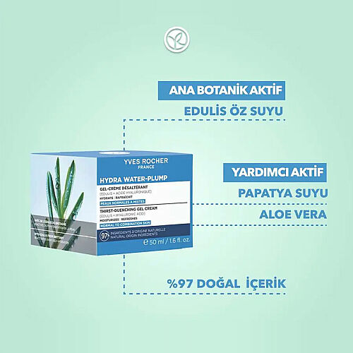 Yves Rocher Hydra Yoğun Nemlendirici Krem 50 ml - 4