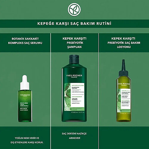 Yves Rocher Kepeğe Karşı Prebiyotik Saç Losyonu 150 ml - 7