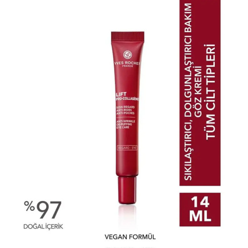 Yves Rocher Lift Pro Collagene Sıkılaştırıcı ve Dolgunlaştırıcı Göz Kremi 14 ml - Yves Rocher (1)