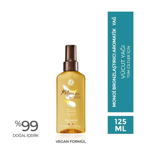 Yves Rocher Monoi Bronzlaştırıcı Aromatik Yağ 125 ml - 2