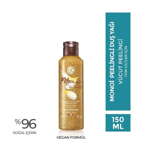 Yves Rocher Monoi Peelingli Duş Yağı 150 ml - 2