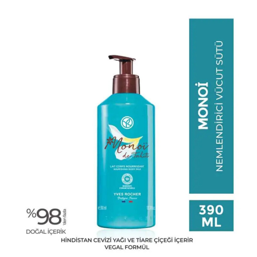Yves Rocher Nemlendirici Vücut Losyonu 390 ml - Monoi - 2