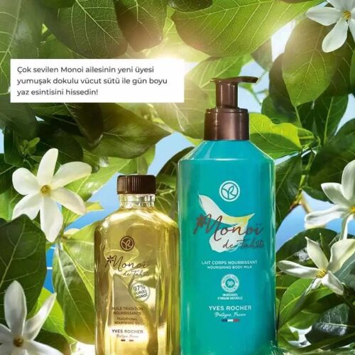Yves Rocher Nemlendirici Vücut Losyonu 390 ml - Monoi - 5