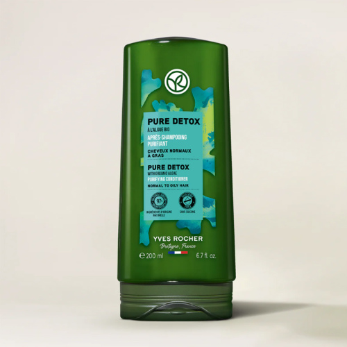 Yves Rocher Pure Detox Yağlı Saçlar için Arındırıcı Saç Kremi 200 ml - 7