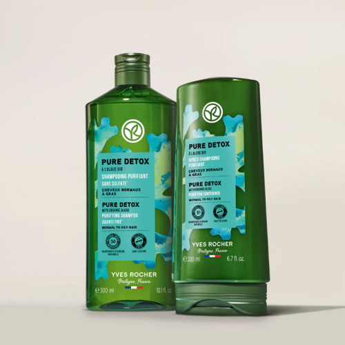 Yves Rocher Pure Detox Yağlı Saçlar İçin Arındırıcı Şampuan 300 ml - 5
