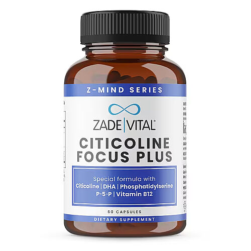 Zade Vital Citicoline Focus Plus Takviye Edici Gıda 60 Kapsül - Zade Vital
