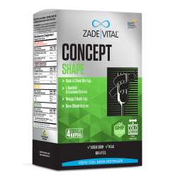 Zade Vital Concept Shape 60 Kapsül - 1