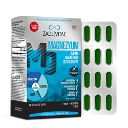 Zade Vital Magnezyum 250mg 60 Kapsül - 2