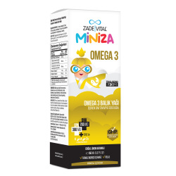 Zade Vital Miniza Omega 3 - Balık Yağı İçeren Sıvı Takviye Edici Gıda 150 ml - 2
