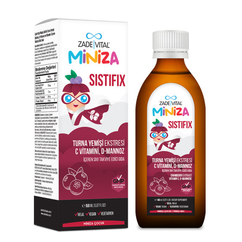 Zade Vital Miniza Sistifix Sıvı Takviye Edici Gıda 150 ml - Zade Vital (1)