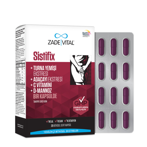 Zade Vital Sistifix Takviye Edici Gıda 20 Kapsül - Zade Vital (1)