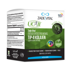 Zade Vital Tip 2 Collagen Takviye Edici Gıda 30 Bitkisel Sert Kapsül - 1